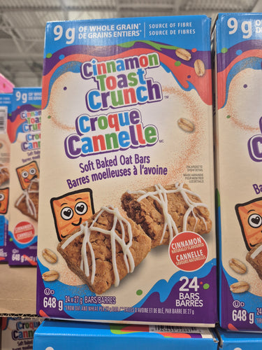 Cinnamon Toast Crunch Oat Bars - 1 x 648 Grams